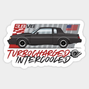 Turbocharged Intercooled Sticker